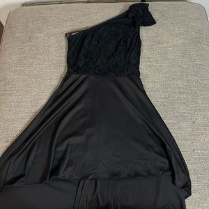 Black formal dress